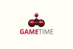 Time Logo - Game Time Logo ~ Logo Templates ~ Creative Market