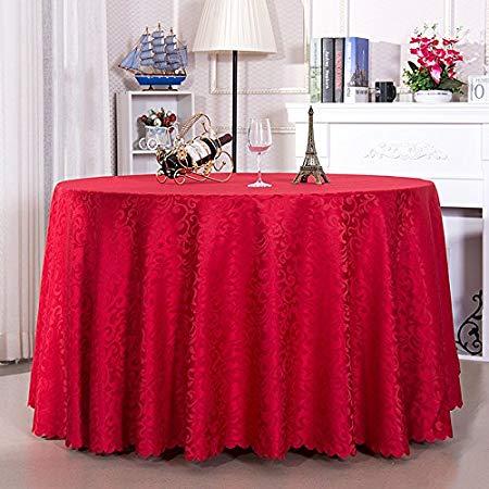 Round Red Restaurant Logo - European hotel round table tablecloth cloth cloth rectangular ...