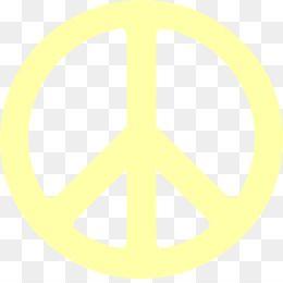 Yellow Peace Sign Logo - Free download Peace symbols Trademark Logo Yellow - Printable Peace ...