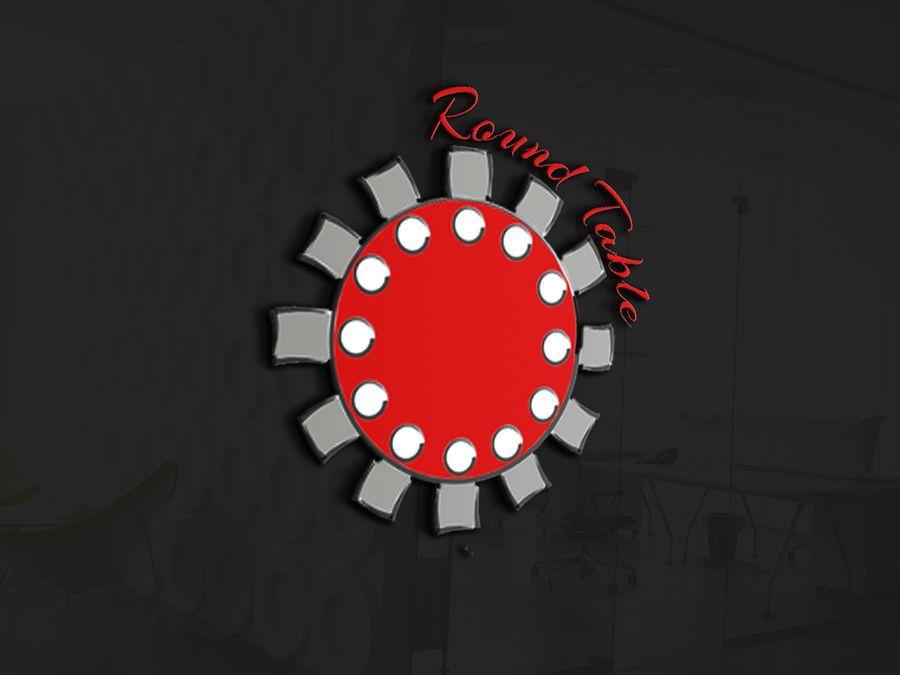 Round Red Restaurant Logo - Entry by DesignerTouchs for need to make logo for restaurant