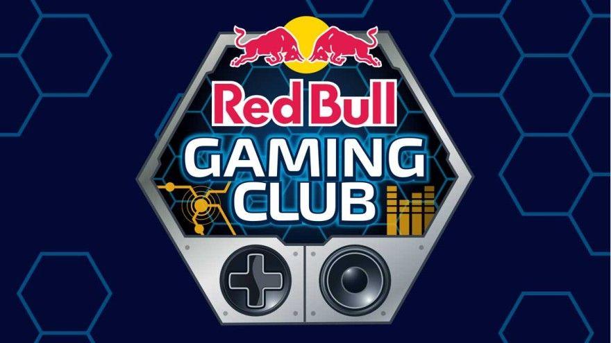 Blue White and Red Bull Logo - Red Bull Gaming Club | gamescom