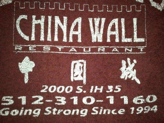 Round Red Restaurant Logo - China Wall Restaurant Round Rock Texas - Picture of China Wall ...
