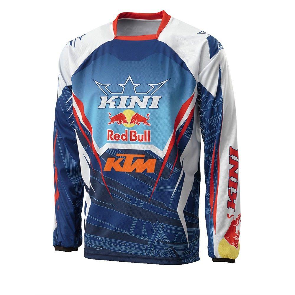 Blue White and Red Bull Logo - KTM Kini Red Bull Competition Jersey