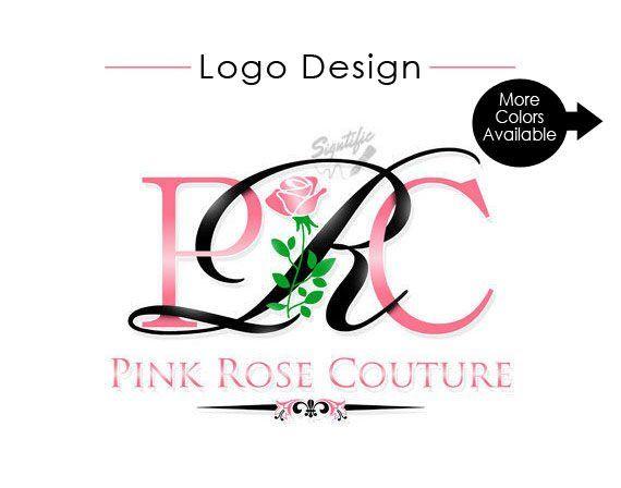 Couture Fashion Logo - Custom Business Logo with Rose Couture Fashion Logo Design