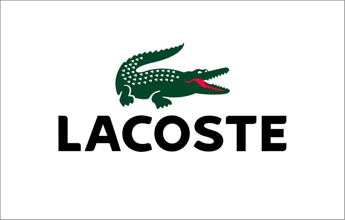 Famous Tennis Logo - Lacoste sells clothes and most notably tennis shirts. The font is ...