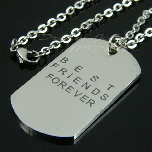 Silver Dog Logo - New Design 316L Stainless Steel Silver Dog Tags Pendant Necklace ...