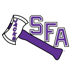 Lumberjacks SFA Logo - Retro Stephen F. Austin Lumberjacks| Retro College Apparel