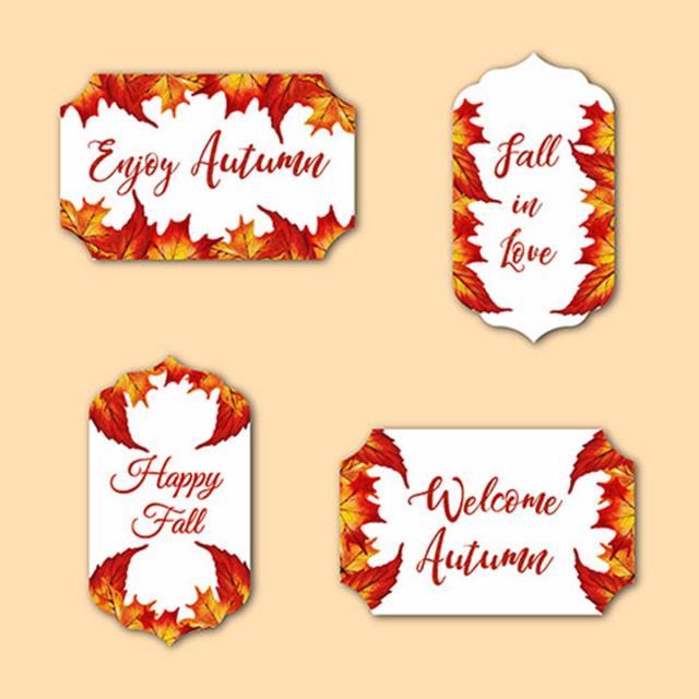 Fall Can I Use Logo - autumn logo collection Template for Free Download on Pngtree