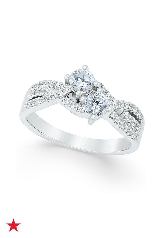 3 Over Lapping Diamonds Logo - A pair of stunning diamonds are showcased in this beautiful overlap ...