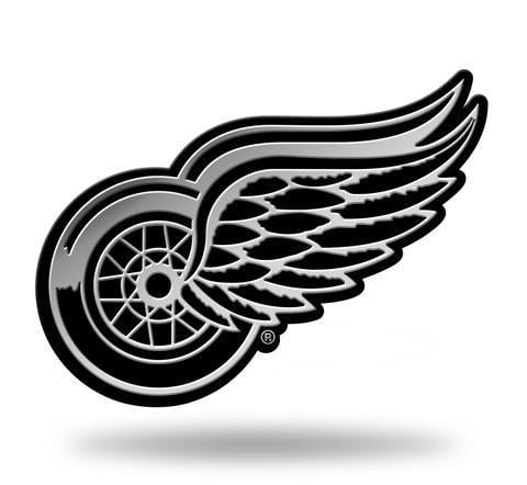 Black and White Detroit Red Wings Logo - Detroit Red Wings – Hub City Sports