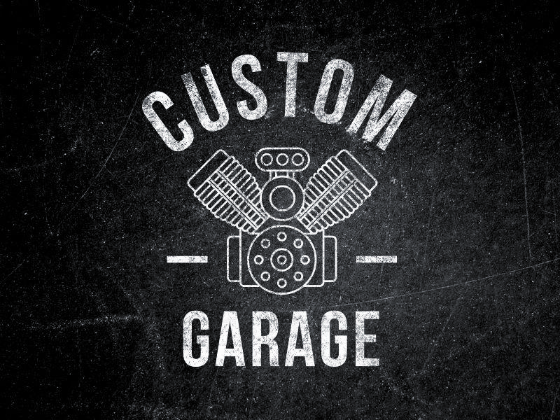 Custom Garage Logo - Custom Garage logotype by Krenskiy Dmitriy | Dribbble | Dribbble