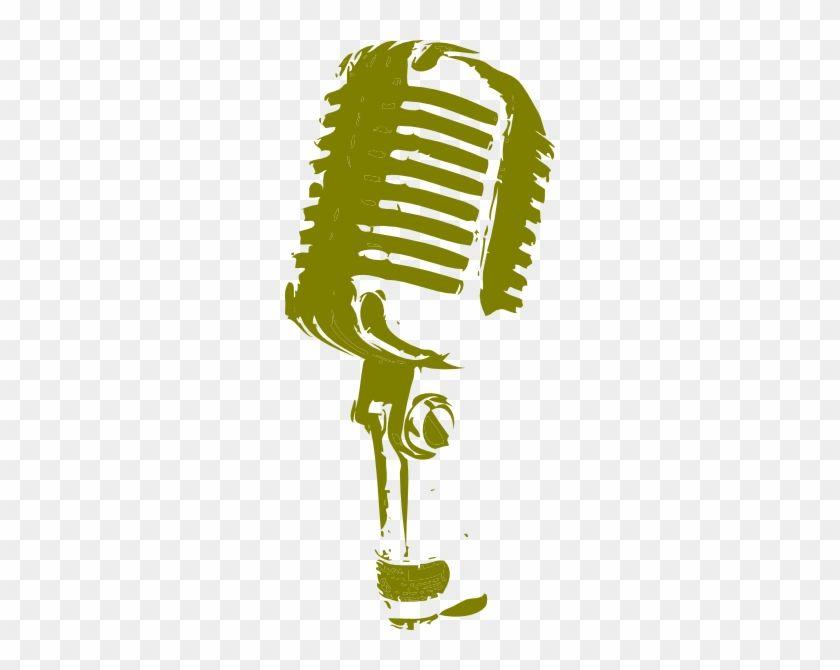Microphone Logo - Yellow Microphone Logo Png Transparent PNG Clipart Image