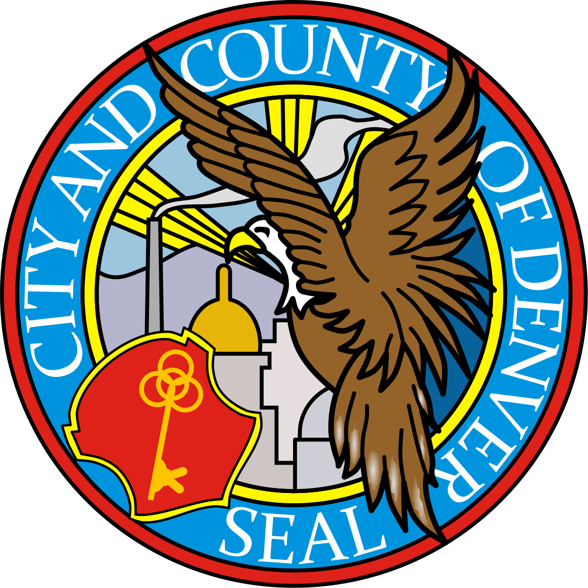 City and County of Denver Logo - Seal of Denver