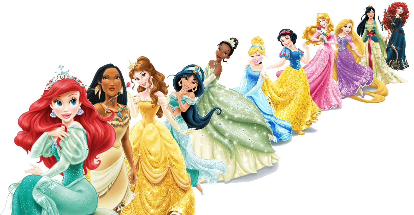 Disney Princess Transparent Logo - Disney Princesses PNG Transparent Image