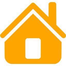 Yellow Home Logo - Orange home icon - Free orange home icons