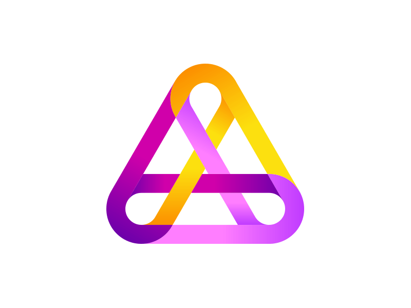 All Triangle Logo - Abstract Triangle Logo by Walker Martin | Dribbble | Dribbble