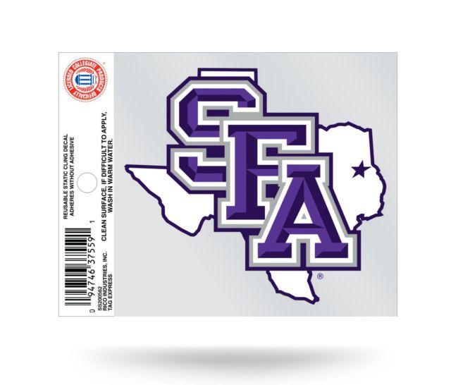 Lumberjacks SFA Logo - Stephen F Austin Lumberjacks Logo Static Cling Sticker Window or Car ...