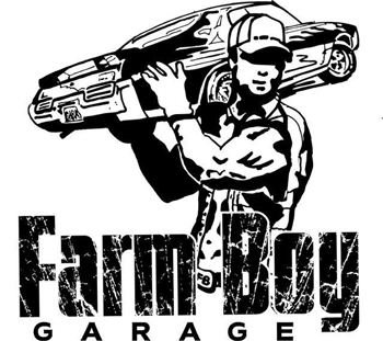 Custom Garage Logo - Merchandise - Farm Boy Garage - Custom Muscle Cars