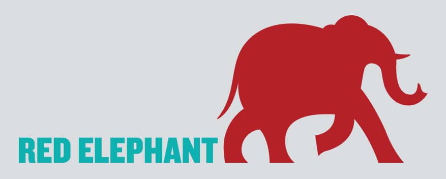 Red Elephant Logo - Red Elephant. BRANDING FOR THE PEOPLE