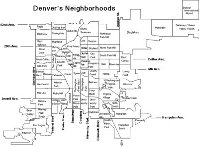 City and County of Denver Logo - Denver