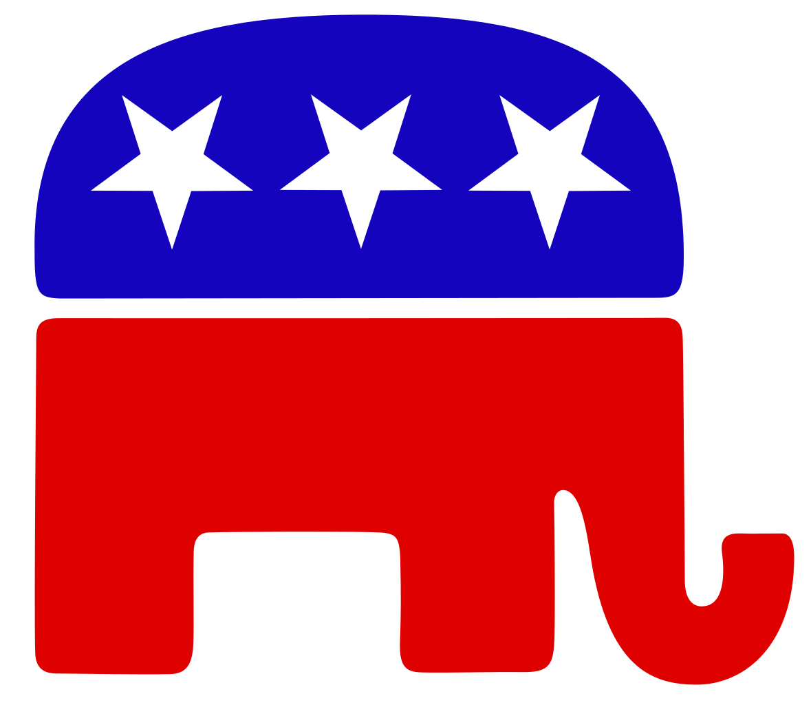 Republican Elephant Logo - File:Republicanlogo.svg