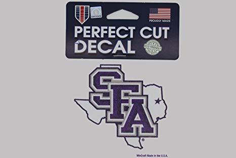 Lumberjacks SFA Logo - Amazon.com : Stephen F Austin University Lumberjacks SFA NCAA 4x4 ...