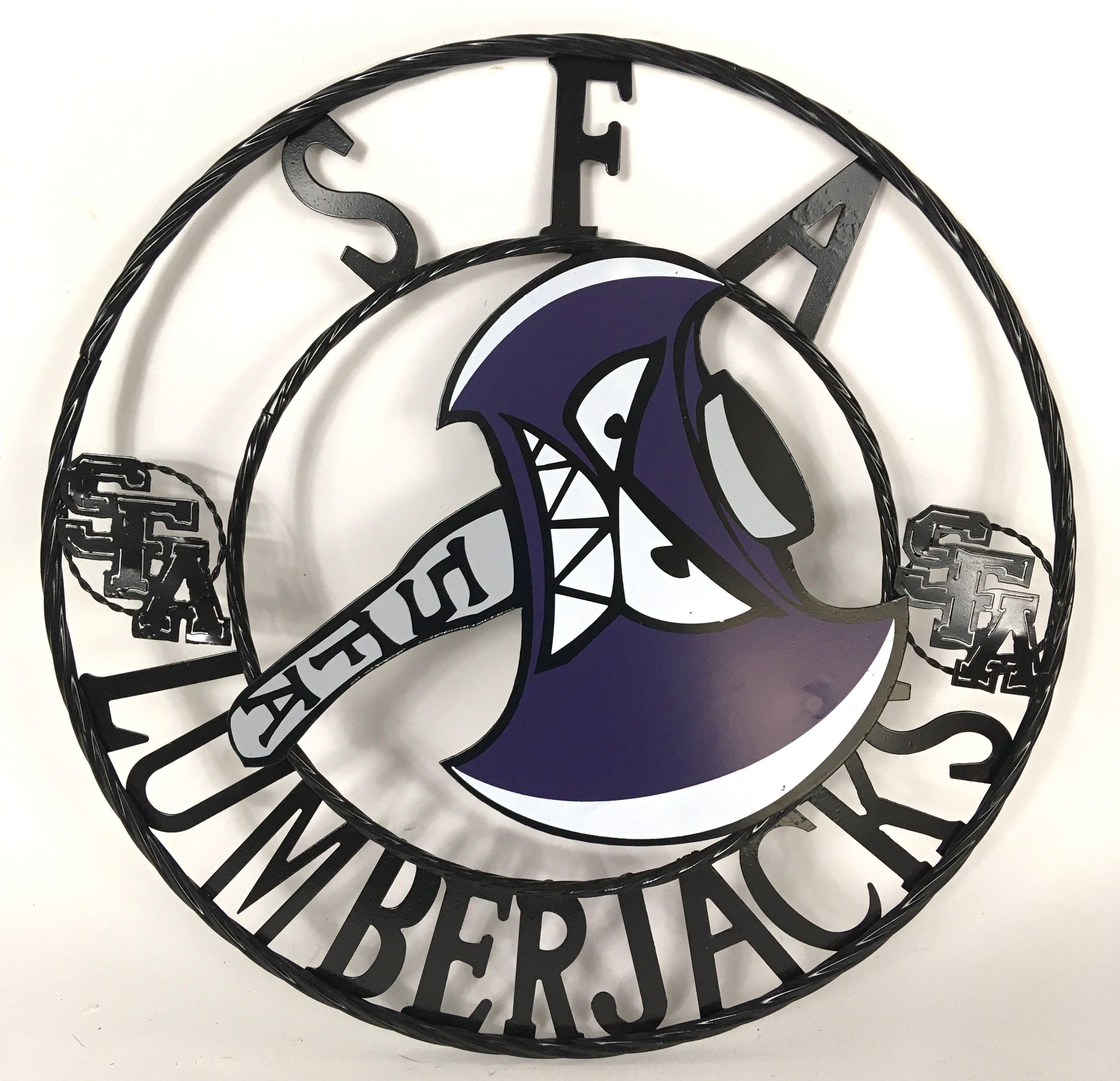 Lumberjacks SFA Logo - SFA / Lumberjacks / Metal Sign / University Item licensed / Metal ...