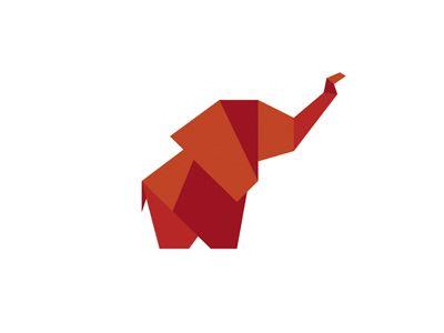 Red Elephant Logo - Red Elephant. Oppression