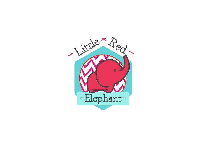 Red Elephant Logo - Final Little Red Elephant logo by Alan Conlan | Dribbble | Dribbble