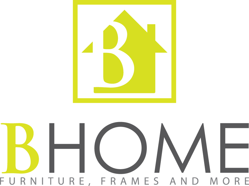Yellow Home Logo - Bhome Moncton Home Of Modern Furniture, Decor, And Framing