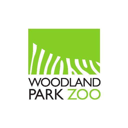 Green Red-Orange Zoo Logo - Woodland Park Zoo