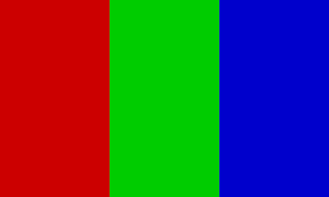 Blue Green Red Logo - Red Green Blue Flag.svg