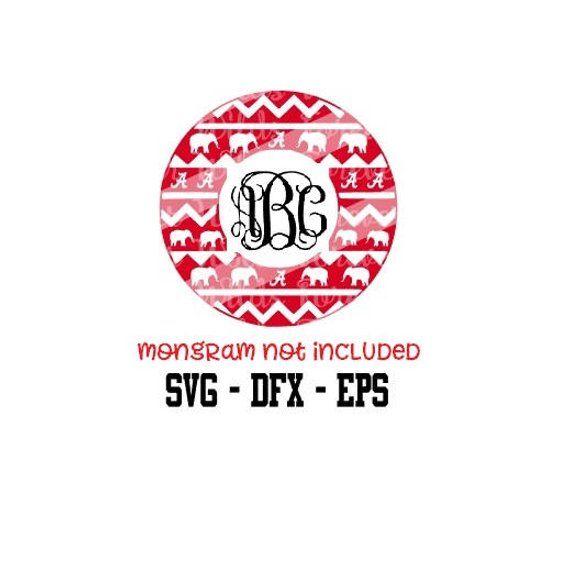 Aztec Circle Logo - Bama football Aztec Circle Monogram svg dfx File roll tide | Etsy