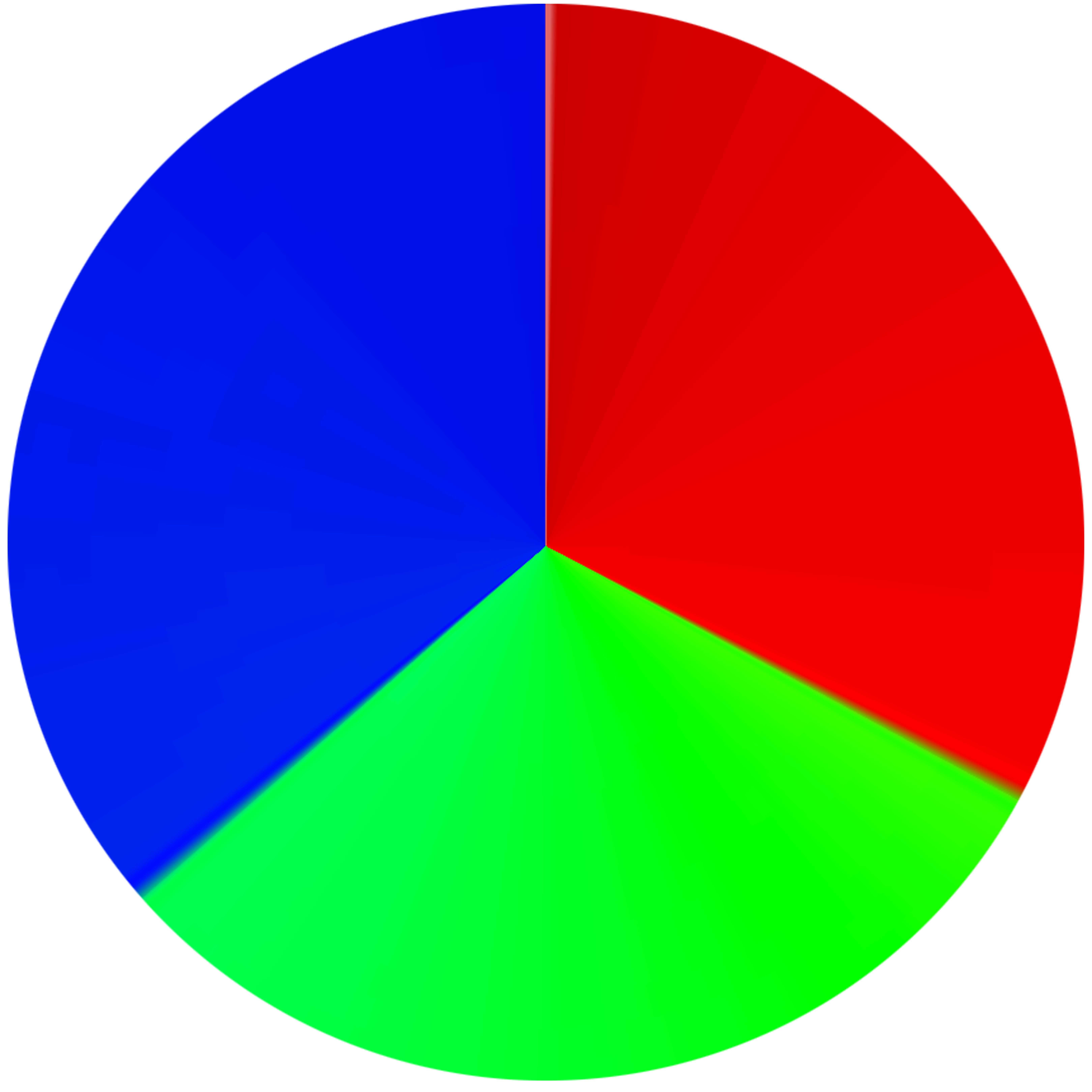 Green Blue Red Circle Logo - Newtons Color Wheel building one & operating one