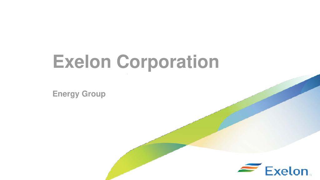 Exelon Corporation Logo - Exelon Corporation Energy Group