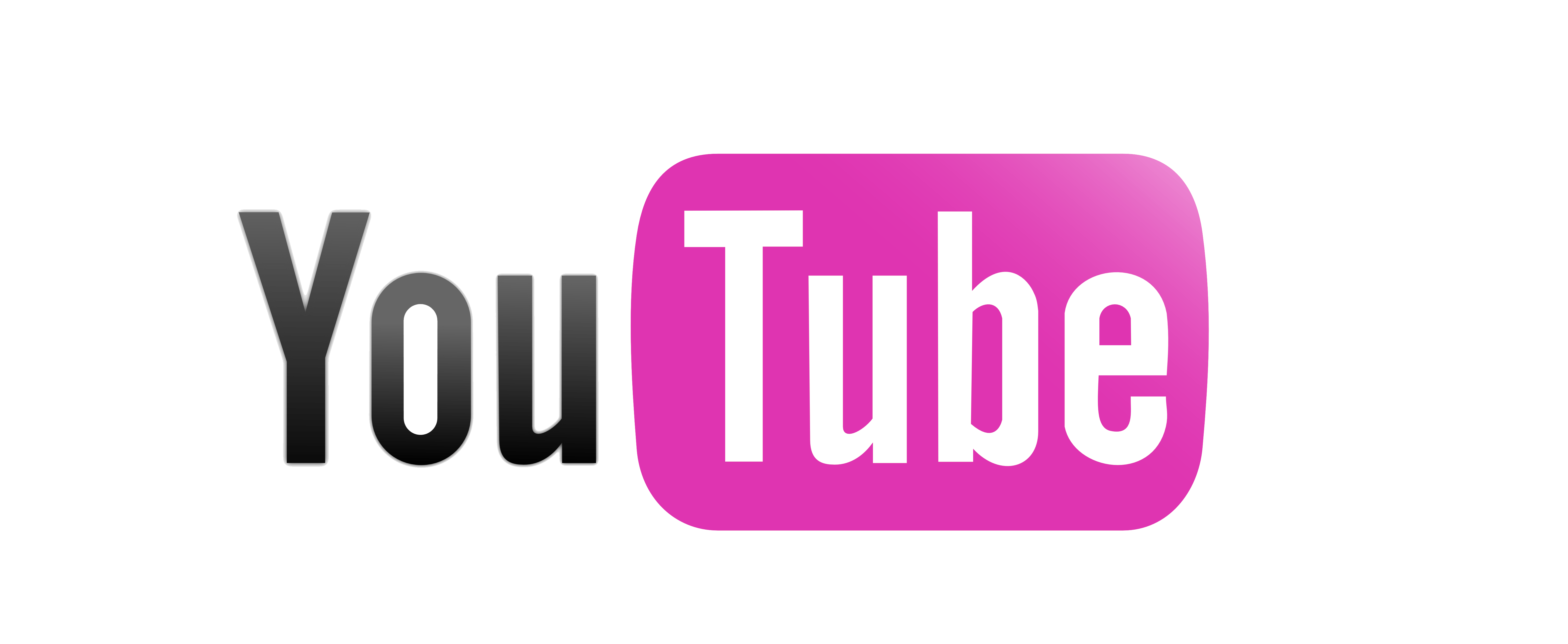 Pink YouTube Logo - Pink Youtube Subscribe Logo Png Image
