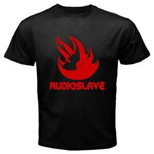 Audioslave Logo - New AUDIOSLAVE Rock Band Logo Men's Black T Shirt Size S M L XL 2XL