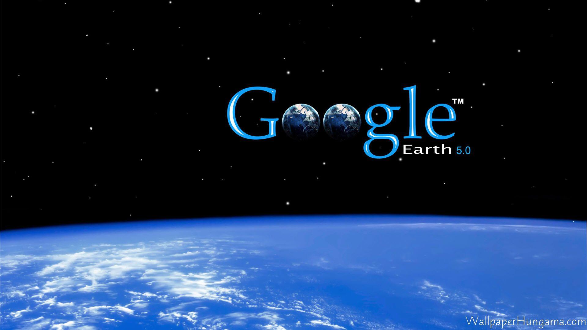www Google Earth Logo - HistoryofInformation.com