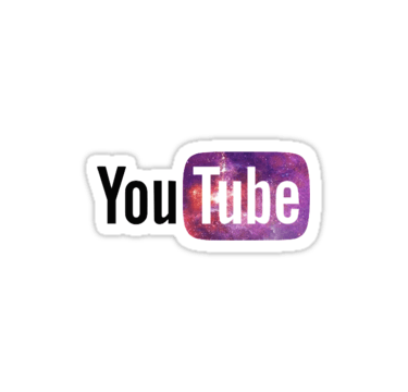 Pink YouTube Logo - YouTube Logo by elizzyfizzy. Stickers. Youtube, Videos, Youtube logo