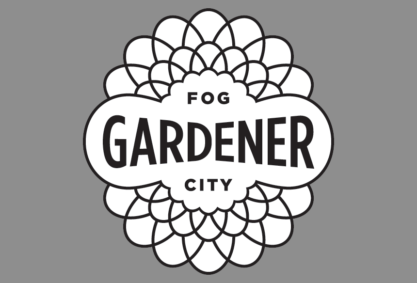 Fog City Logo - Fog City Gardener – Lauren Venell