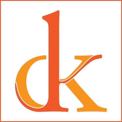 DK Logo - dk logo. Project: create a lettermark with your initials d