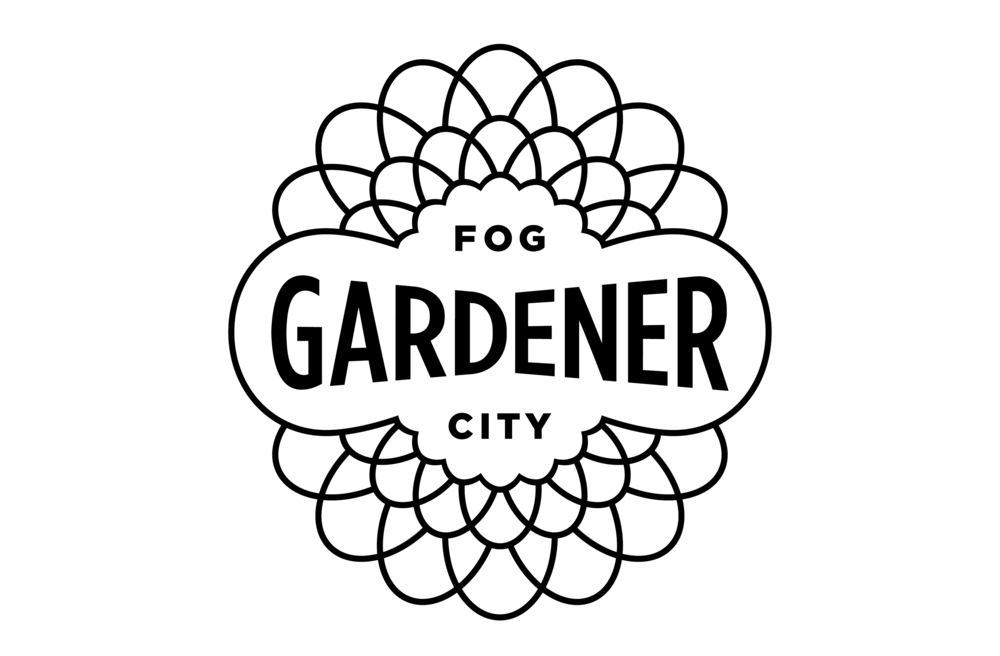 Fog City Logo - Fog City Gardener logo — Lauren O. Venell