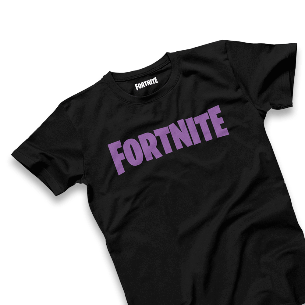 Purple and Black Logo - Fortnite Purple/Black Logo Tee – Fortnite Retail Row