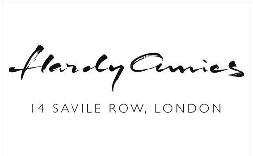 Label Fashion Designer House Logo - Concept Logo Design for Fashion House, 'Hardy Amies'