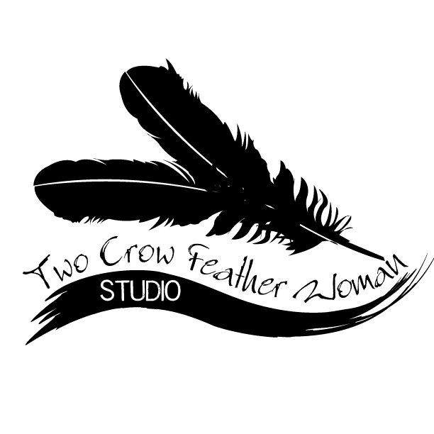 Crow and Woman Logo - Welcome! - Two Crow Feather Woman Art