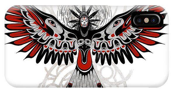 Crow and Woman Logo - Divine Crow Woman IPhone X Case for Sale by Sassan Filsoof