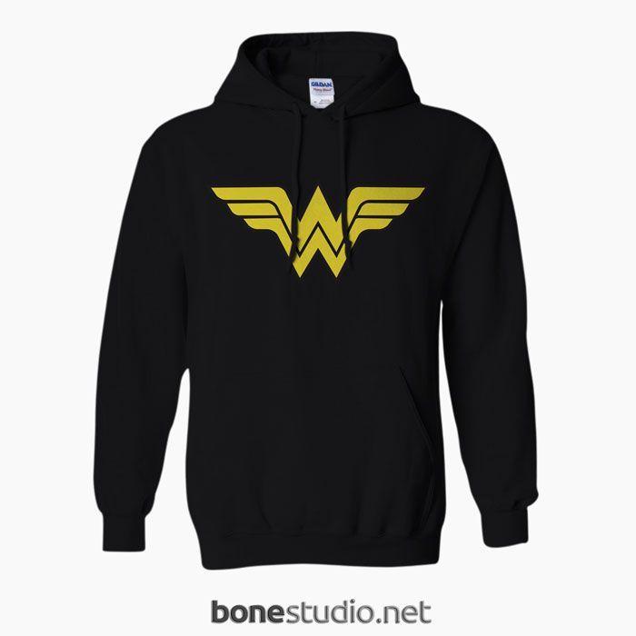 Crow and Woman Logo - Wonder Woman Logo Hoodie Adult Unisex Size S-3XL | wish list ...