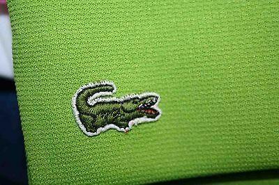 Izod Lacoste Logo - S M GREEN KNIT VTG 70s Haymaker Izod Lacoste Alligator Logo Golf