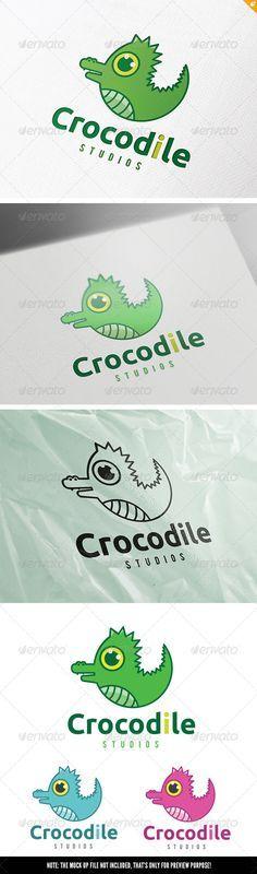 Crocodile Business Logo - Best crocodile logo image. Crocodile logo, Animal logo, Brand