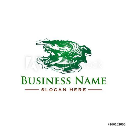 Crocodile Business Logo - crocodile logo design vector this stock vector and explore
